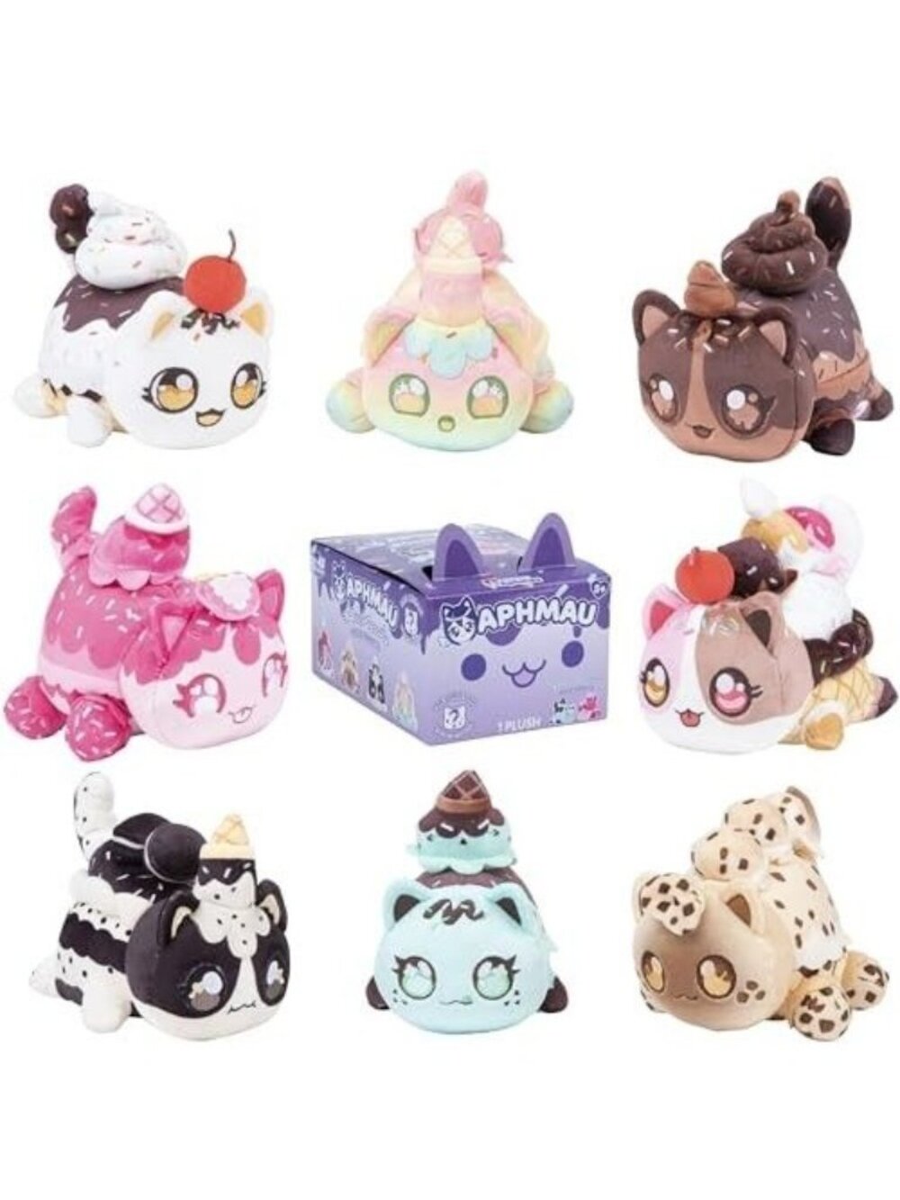 Aphmau MeeMeows Mystery Plush Ice Cream Limited Edition Single Pack - Blind Box